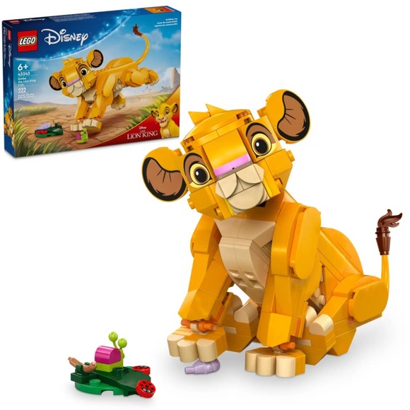 Lego Simba The Lion King Cub 43243 NEW - Picture 2 of 10